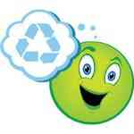 Clipart Smiley - Recycling